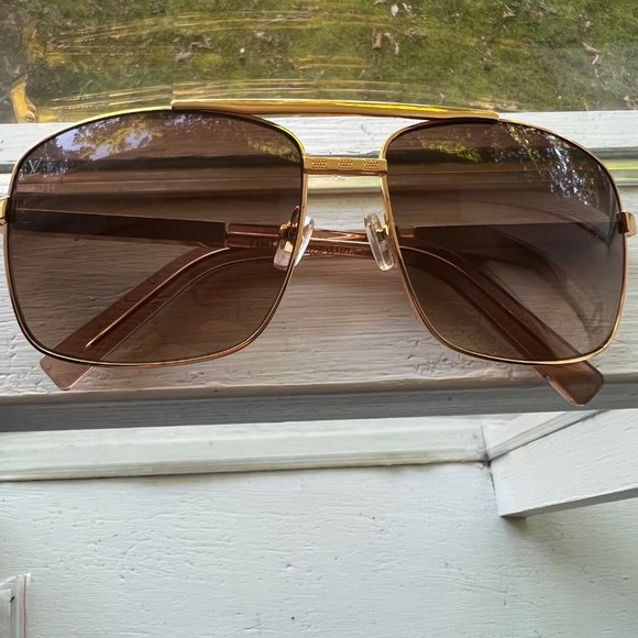 Louis Vuitton Attitude Men's Gold Sunglasses - Picture 3 of 4
